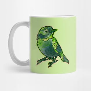 cute green bird Mug